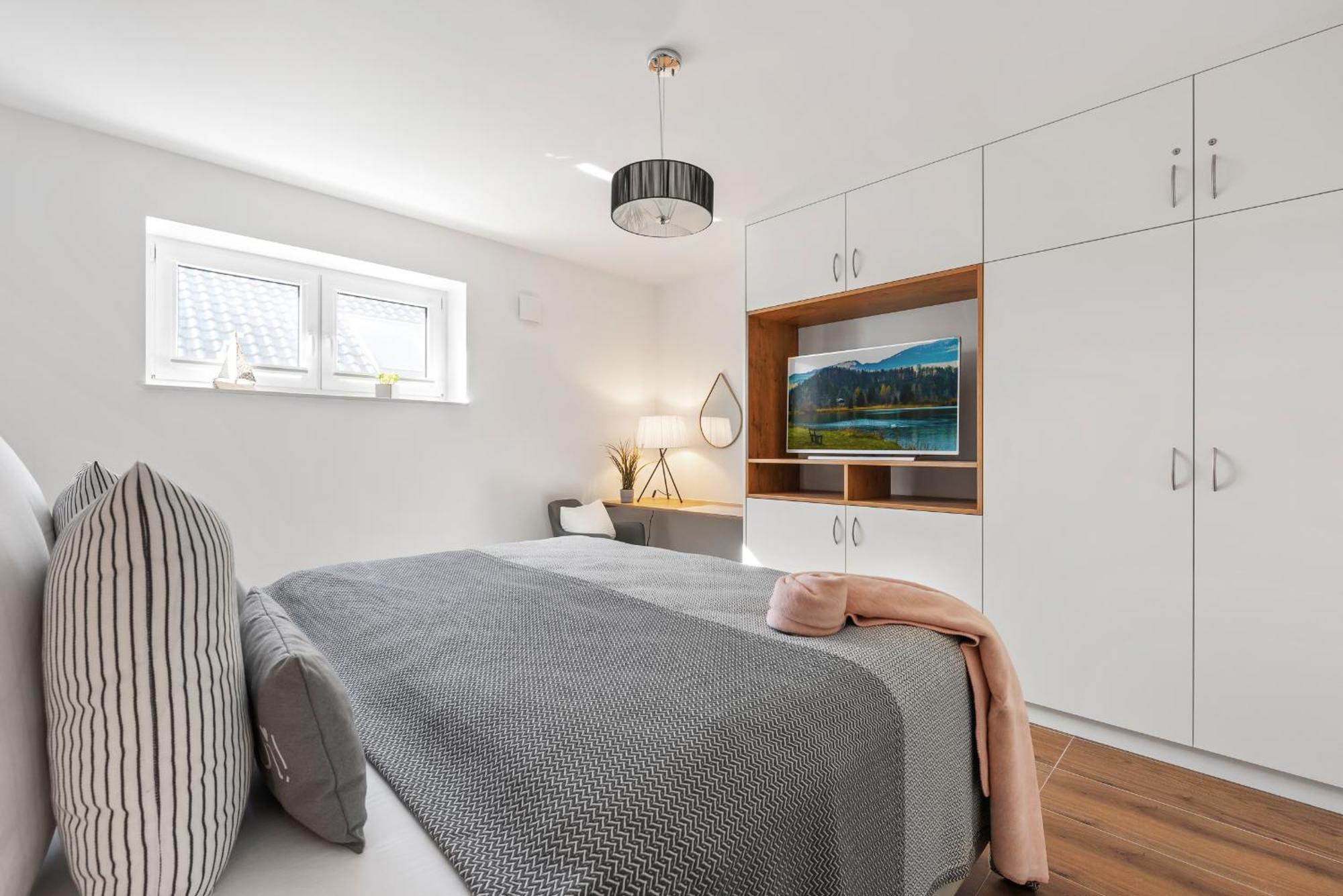 Horizont- Direkt Am Wasser, Hafenblick, Fahrstuhl, Sauna, Ueberdachter Balkon Olpenitz Eksteriør bilde